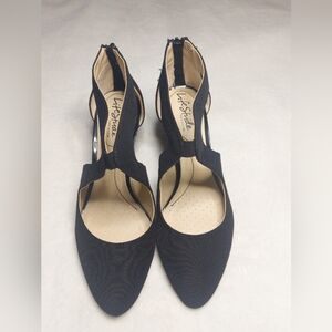 Life Stride Elegant Black Heels